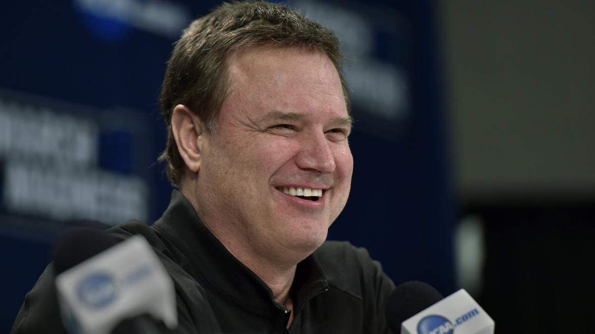 Kansas head basketball coach Bill Self.