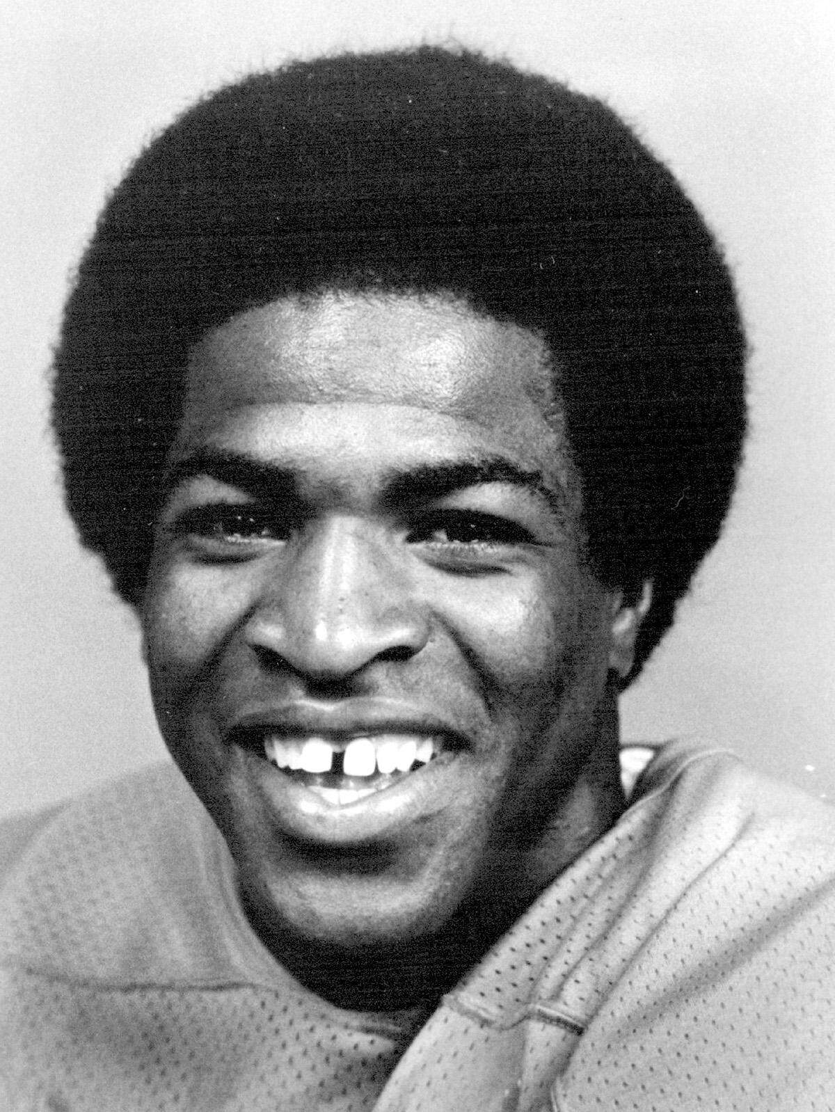 Kansas City Chiefs wide receiver Larry Brunson in 1977.