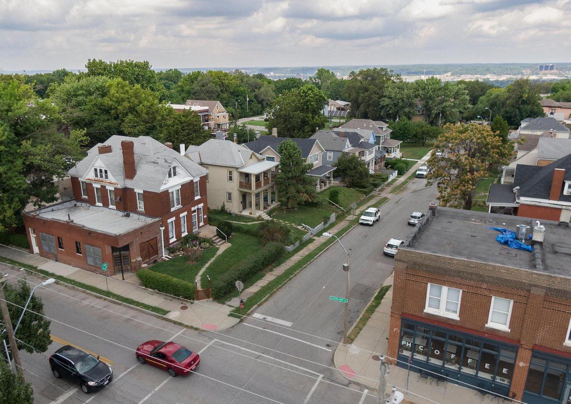 Kelly Allen recently purchased a home in the Pendleton Heights neighborhood in Northeast Kansas City.