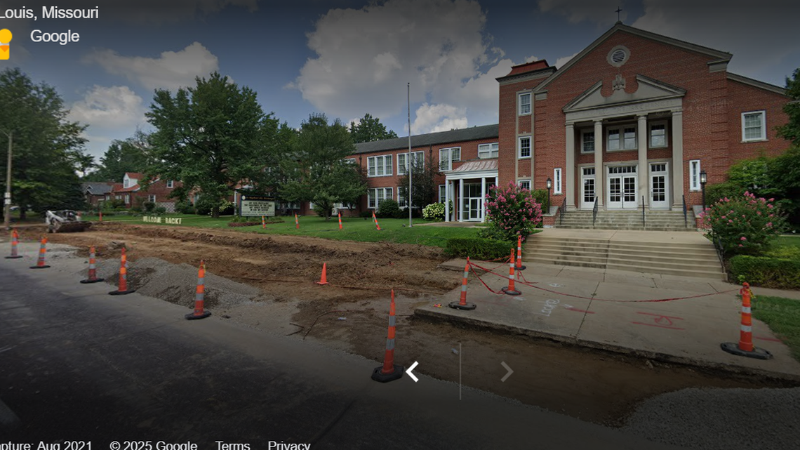 A man is accused of trying to run over a church maintenance worker while children were playing in the parking lot, Missouri police said.