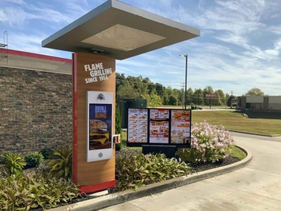 The drive-thru menu board at a Burger King will feature “predictive selling technology.” (CNW Group/Restaurant Brands International Inc.)
