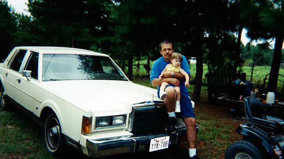 Robert Roberson and the daughter he was convicted of killing