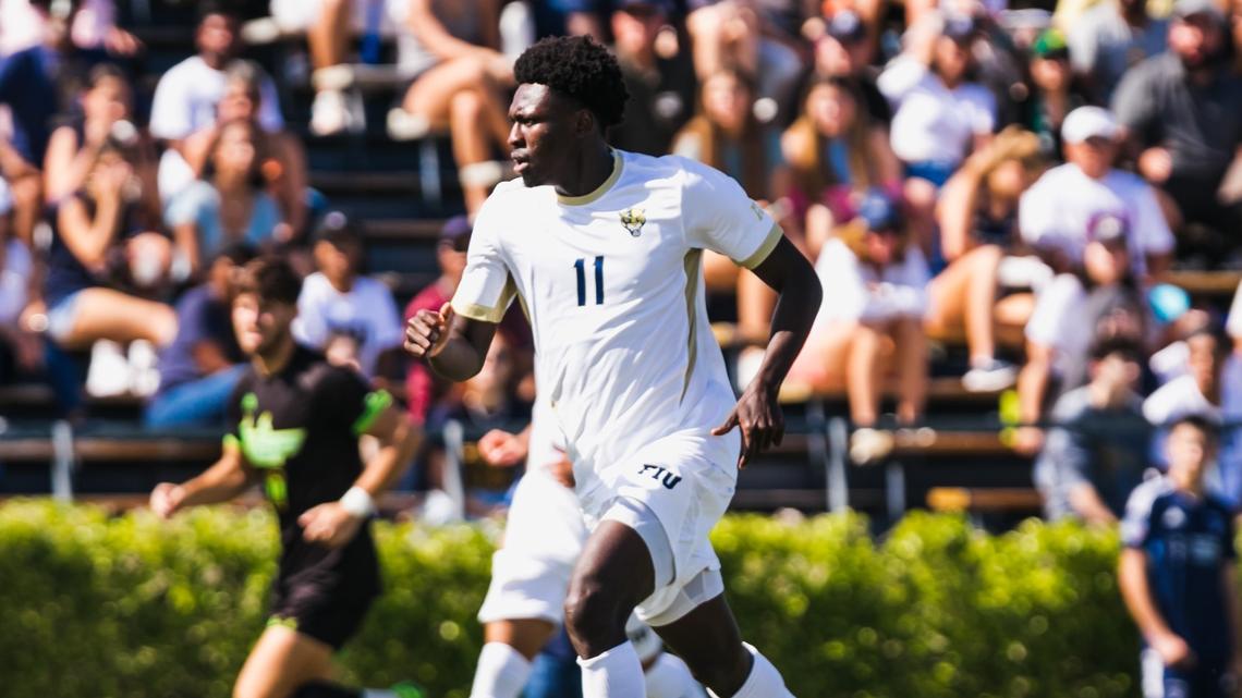 With their top pick, Sporting KC on Wednesday selected Florida International forward Stephen Afrifa in the annual Major League Soccer SuperDraft.