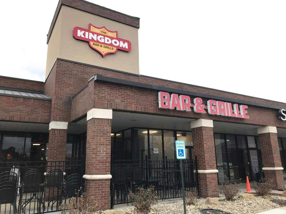 The Kingdom Bar & Grille plans to open Sunday at 12655 Antioch Road in Overland Park.