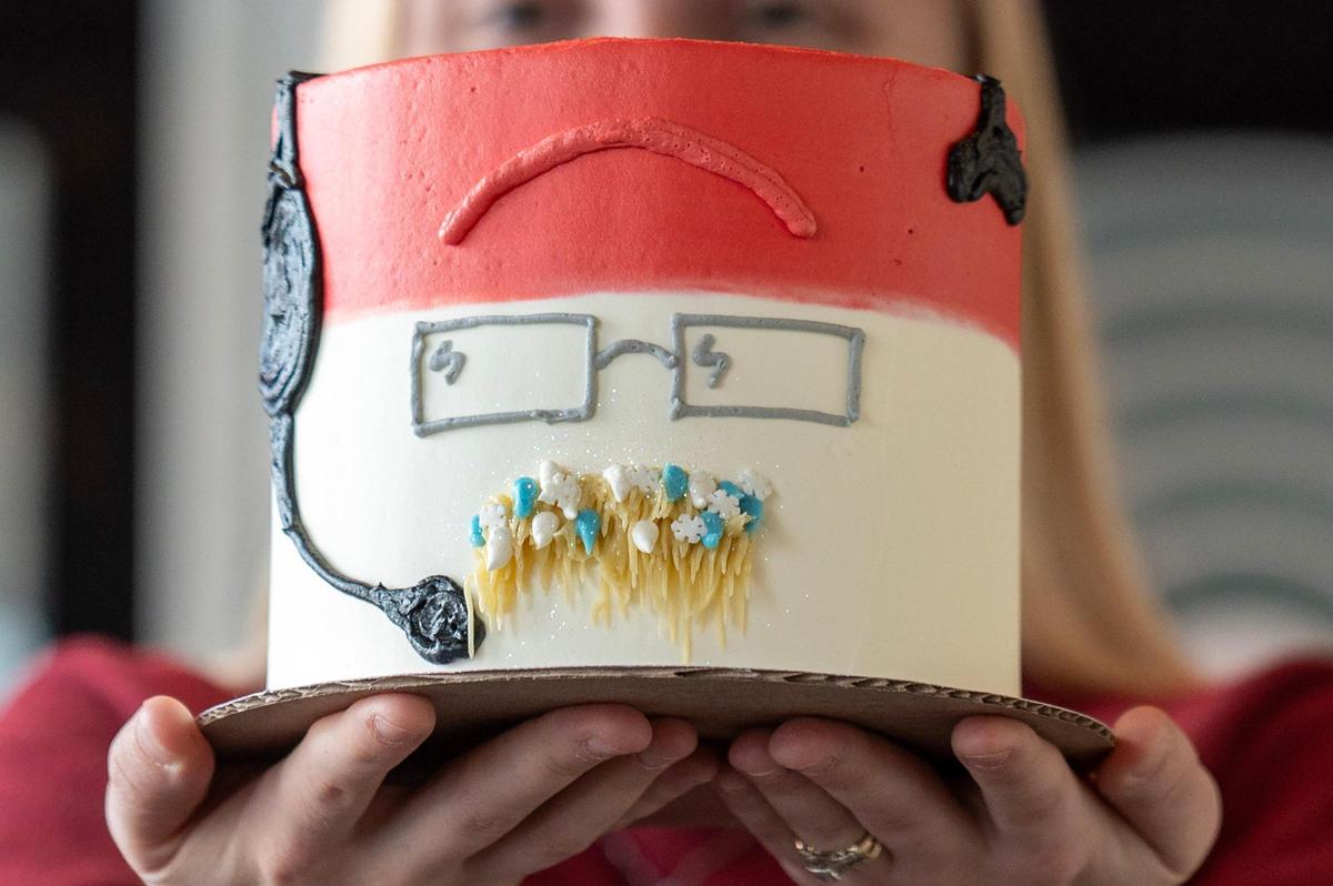 McLain’s Andy Reidcicle cake is available for pre-order at its Lawrence location.
