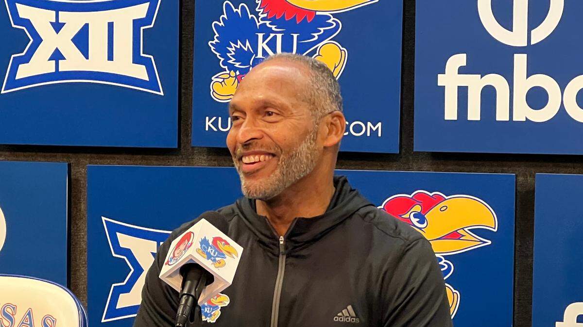 KU’s acting head coach, Norm Roberts, met the media Wednesday in advance of the KU-North Dakota State game.