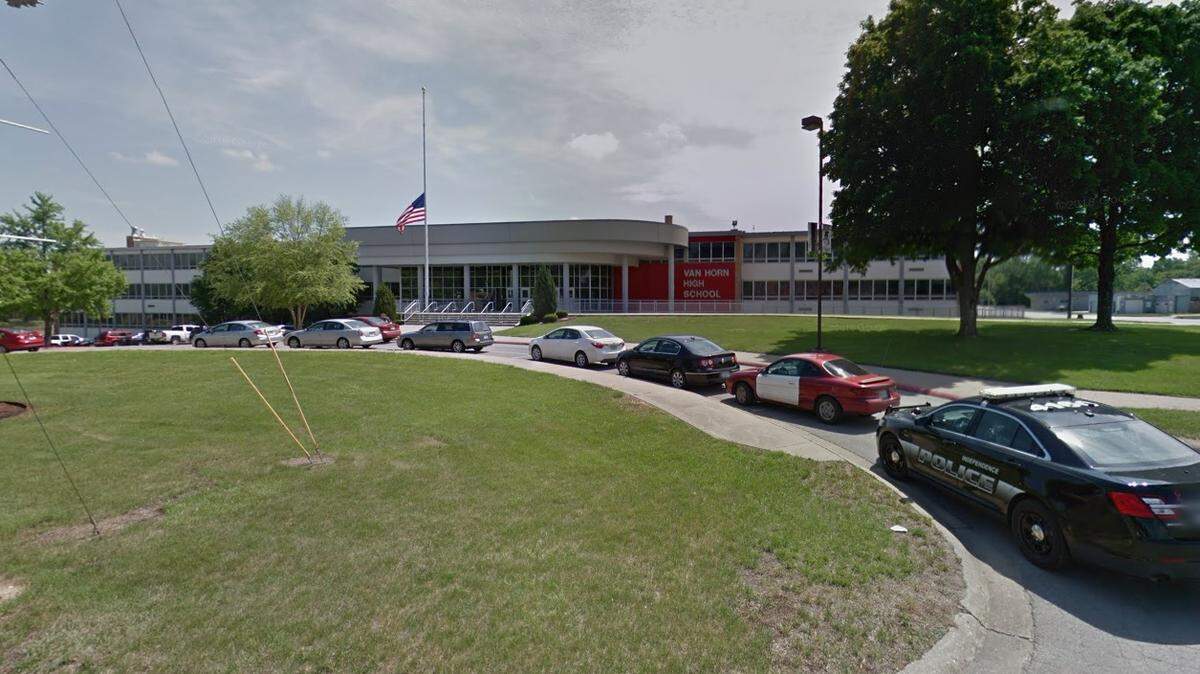 An Independence woman allegedly drove drunk through a crowd of students waiting for their buses outside Van Horn High School at dismissal time on October 4, 2024. Keona Smith, 33, allegedly hit three students before crashing into a brick retaining wall.