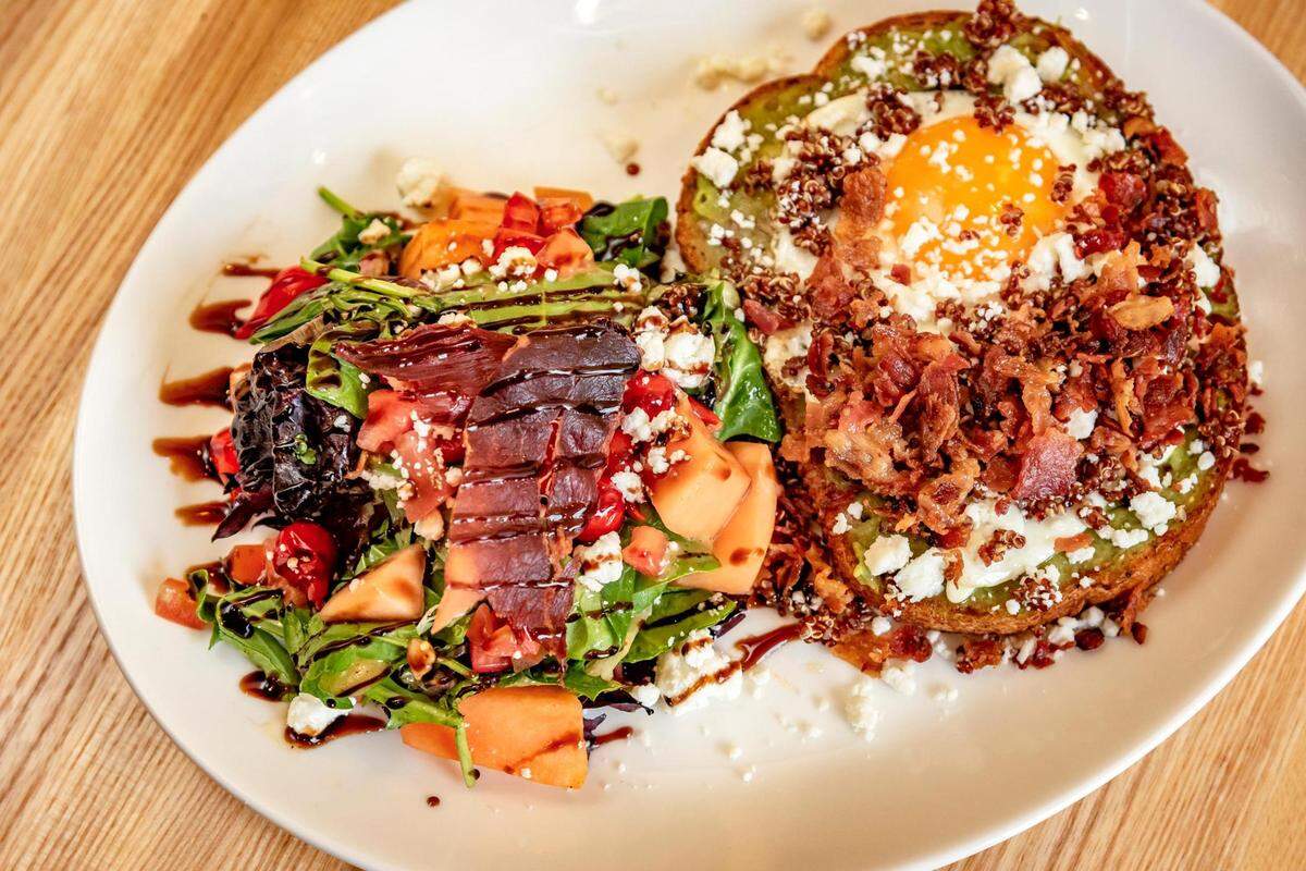 Tatum’s Original side salad at Urban Egg.
