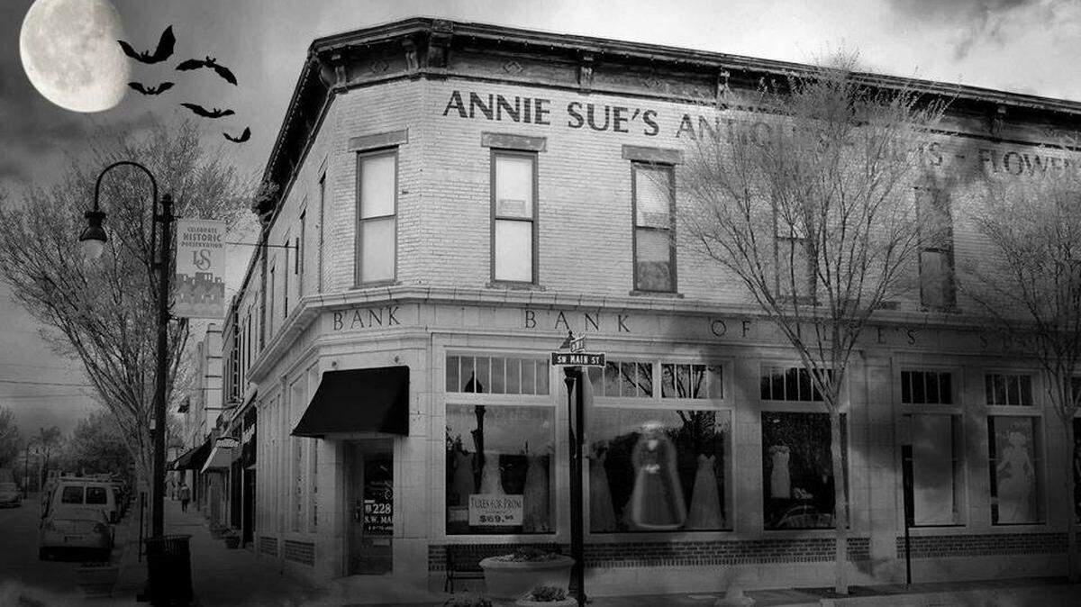 Downtown Lee’s Summit Main Street created this spooky photo illustration to promote the Haunted & Historic Spaces Tour.
