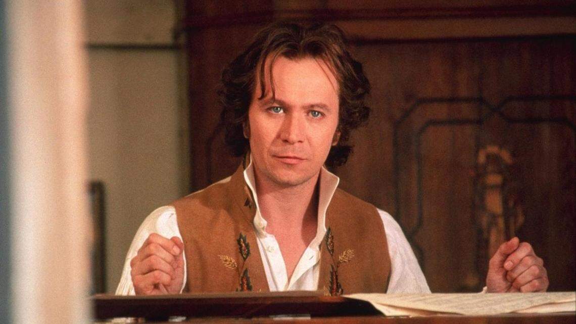 “Immortal Beloved,” starring Gary Oldman as Beethoven, will be shown after the Jan. 9 Opus 76 concert.