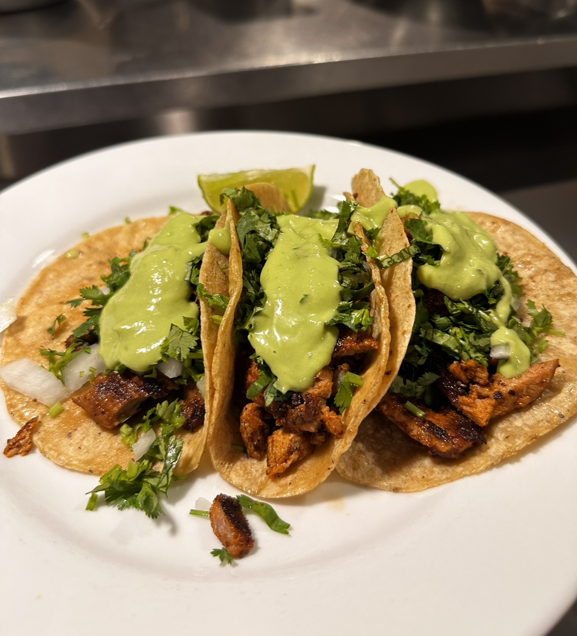 Taquiza will serve a variety of Southern California-style dishes, including its cilantro lime chicken street tacos.