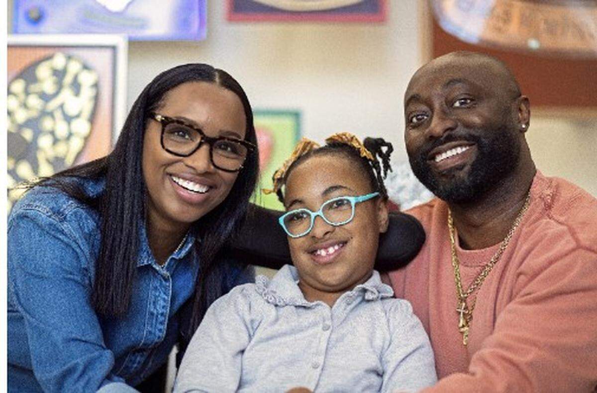 Julie, Juliana and Jevon McBride.