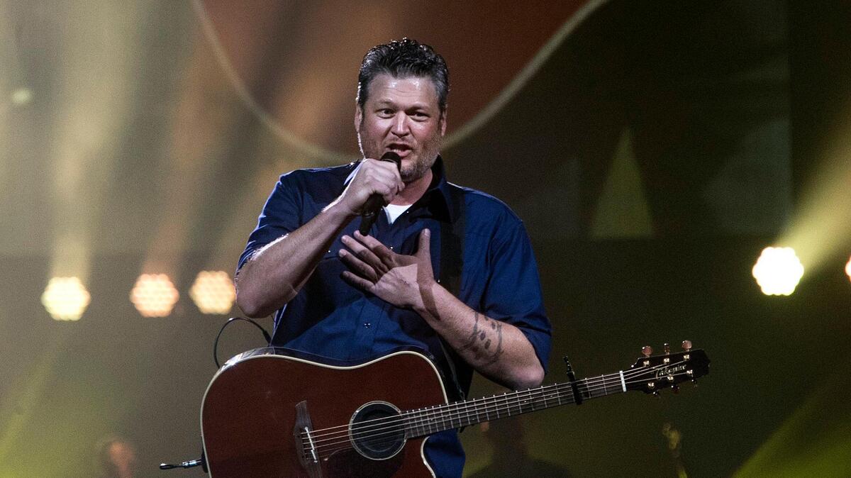 Blake Shelton and his Friends and Heroes tour, went on as scheduled Friday, Feb. 15, at Sprint Center despite that day’s snow storm.