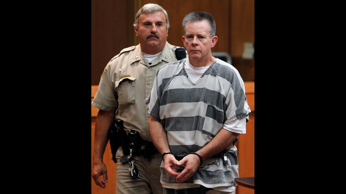 File photo. In this 2011 file photo, Jeffrey Moreland appears in a Cass County Courtroom Thursday in Harrisonville.