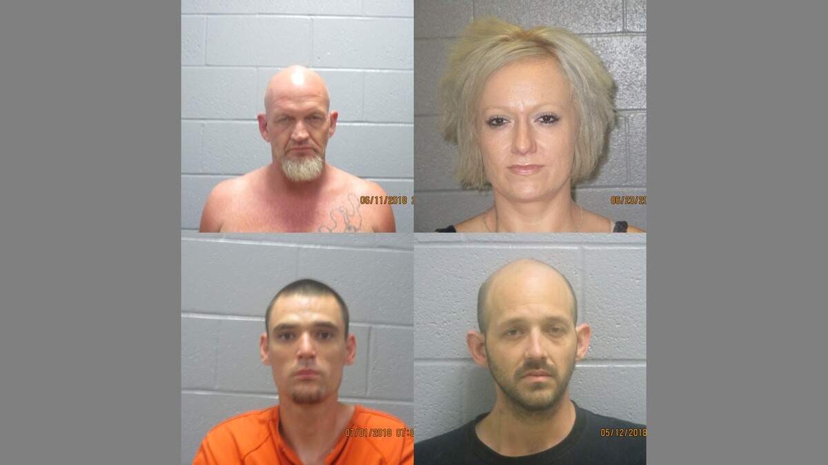 From top left: Lyle Jennings, of Butler; Ashley Burrous, of Johnstown; Kyle P. Calhoun, of Harrisonville; and Christopher C. Zumwalt, of Cleveland.