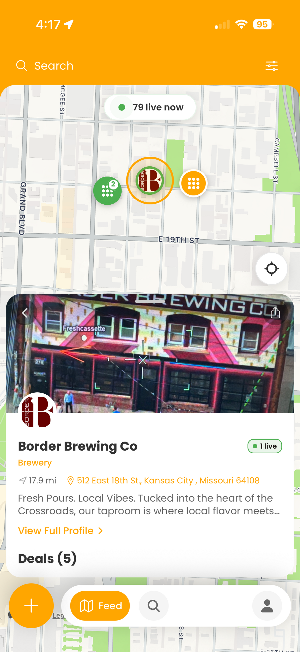 Whir is an app that connects users in Kansas City with local, small business deals, discounts and events. When viewing a deal in the app, users can see what is offered when, the business’s address, and what the spot is all about.
