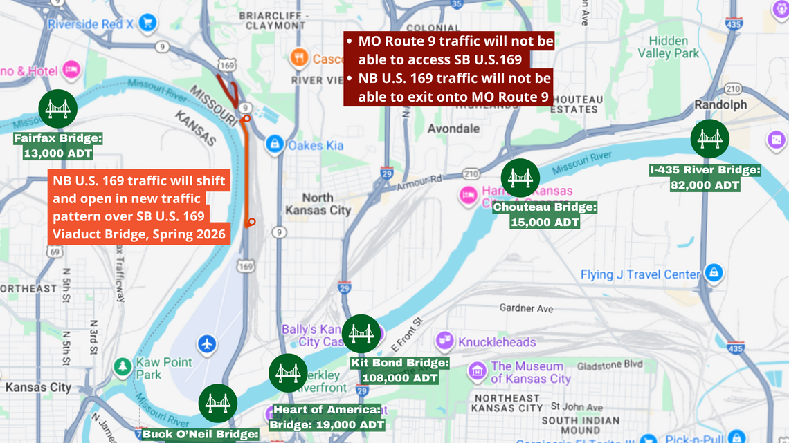 Here's what MoDOT plans to get northbound U.S. 169 traffic flowing again
