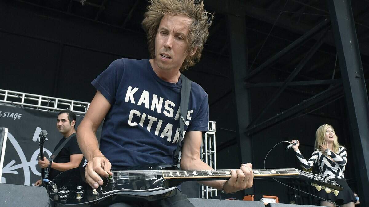 Thomas Becker, a KC native who was recently detained by Israeli forces trying to bring aid to Gaza, was in the band Beautiful Bodies. Here, he’s performing at the Warped Tour concert series on July 30, 2015, at the Cricket Wireless Amphitheater in Bonner Springs.