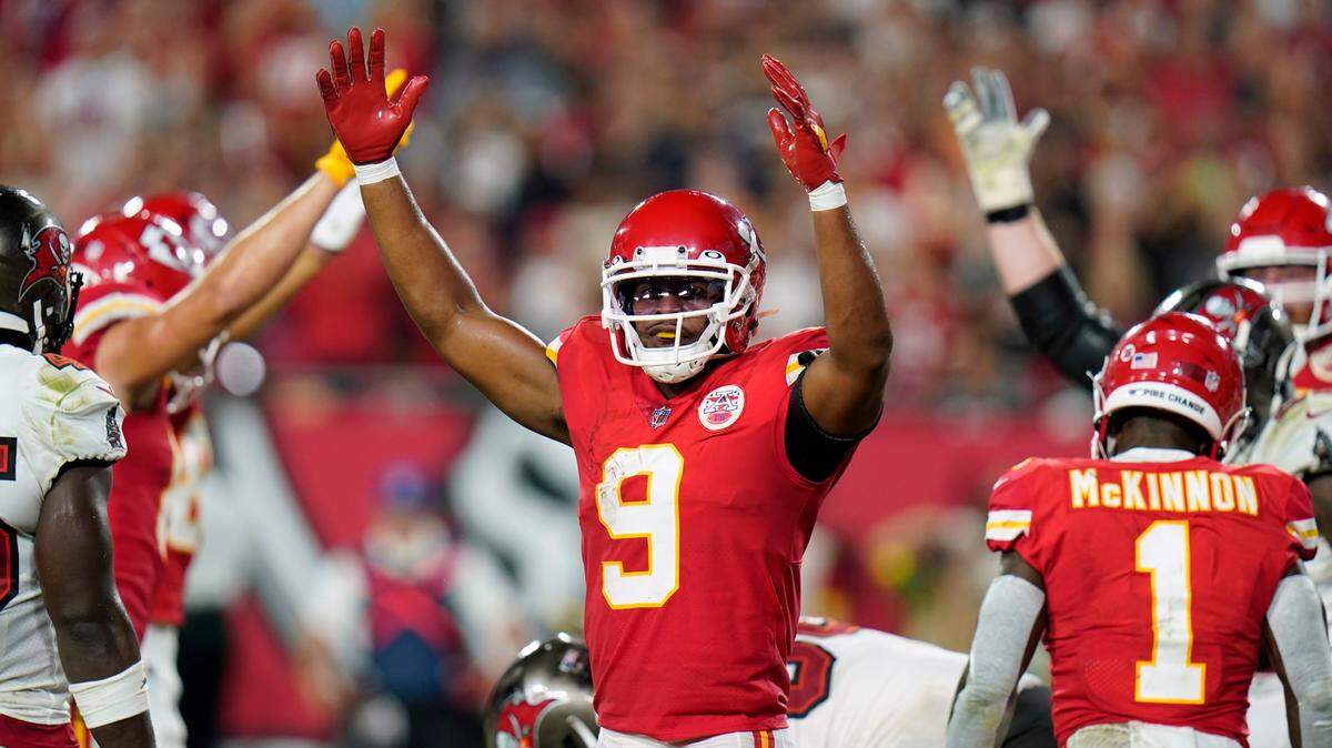 Kansas City Chiefs wide receiver JuJu Smith-Schuster is active for Monday night’s game against the Las Vegas Raiders.