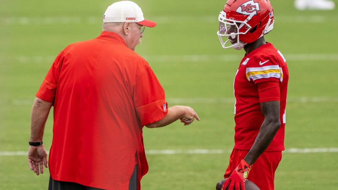 Chiefs share injury updates on Xavier Worthy, Cyrus Allen and Ashton Gillotte