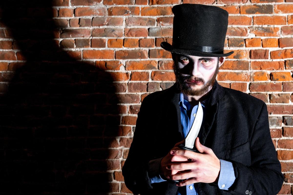 JACK THE RIPPER - A silent terror, Jack the Ripper instills fear with just his dead-eyed gaze which leaves visitors of The Beast questioning reality.