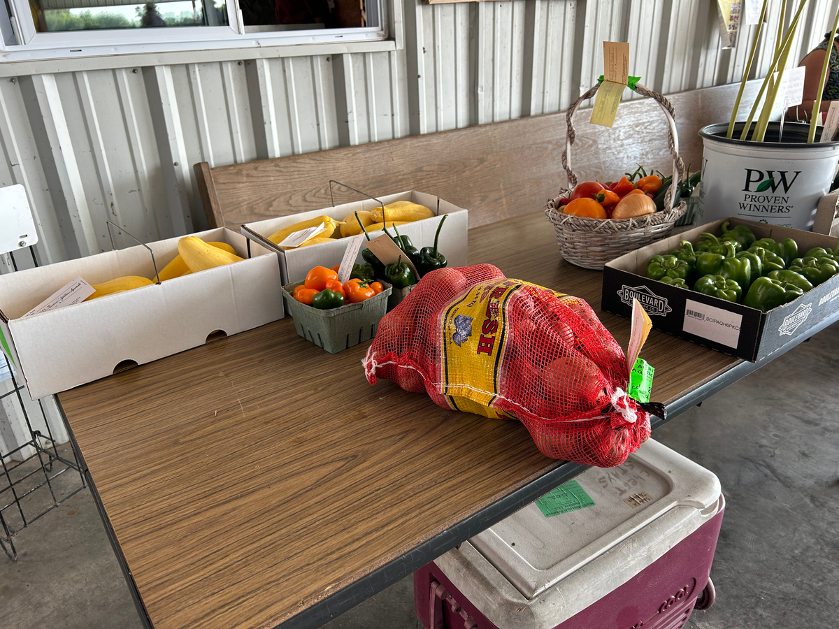 Many home cooks buy off the auction’s individual produce table.