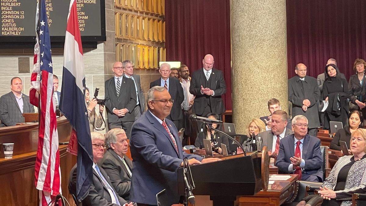 Missouri treasurer Vivek Malek took the oath of office in January, becoming the first person of color to hold statewide office in the state.