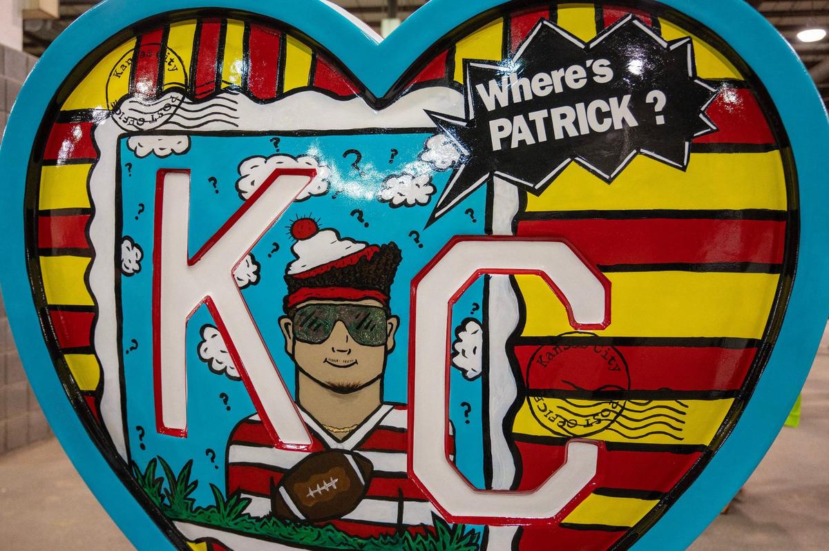 “Where’s Patrick?” by artist Erin Bero.
