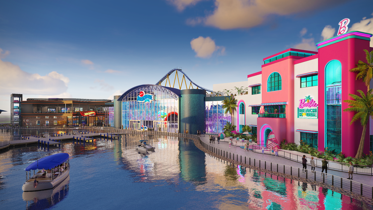 Renderings of the proposed Destination KCK development