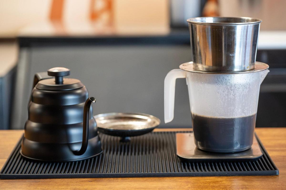 Origin Coffeehouse, a new Vietnamese coffee shop, serves traditional Vietnamese coffee made with a specialty blend of Robusta coffee beans from Vietnam. The coffee shop will open on June 1, 2025, at 7711 N. Oak Trafficway in Kansas City.