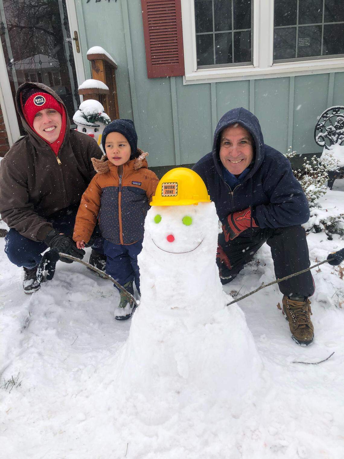 Keno Rodriguez is seen pictured with his son Matias Rodriguez, and grandson, Cassius Kessenger, in a submitted photo. Family said they remember Keno as a joyful man who brought the party to every occasion.