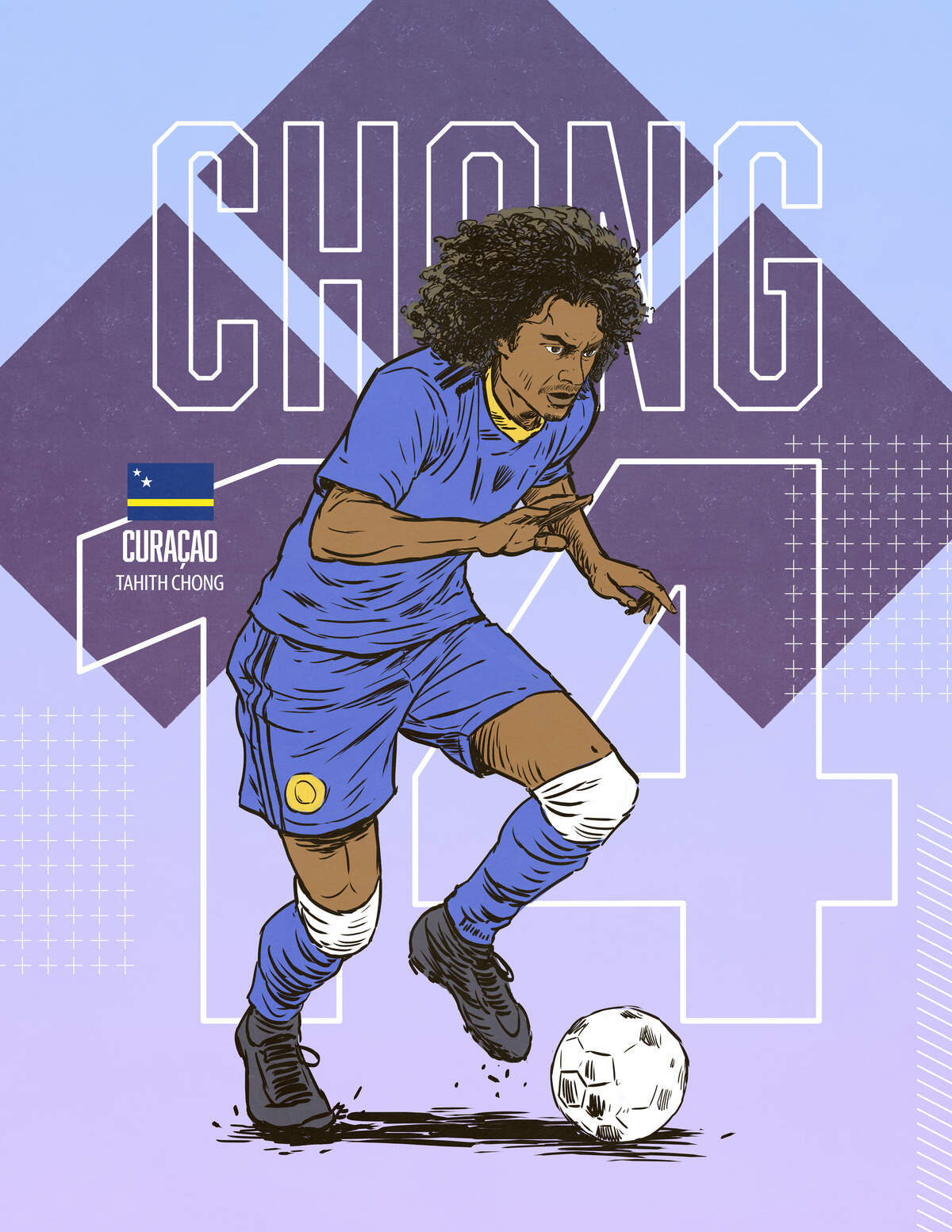 Curaçao midfielder Tahith Chong