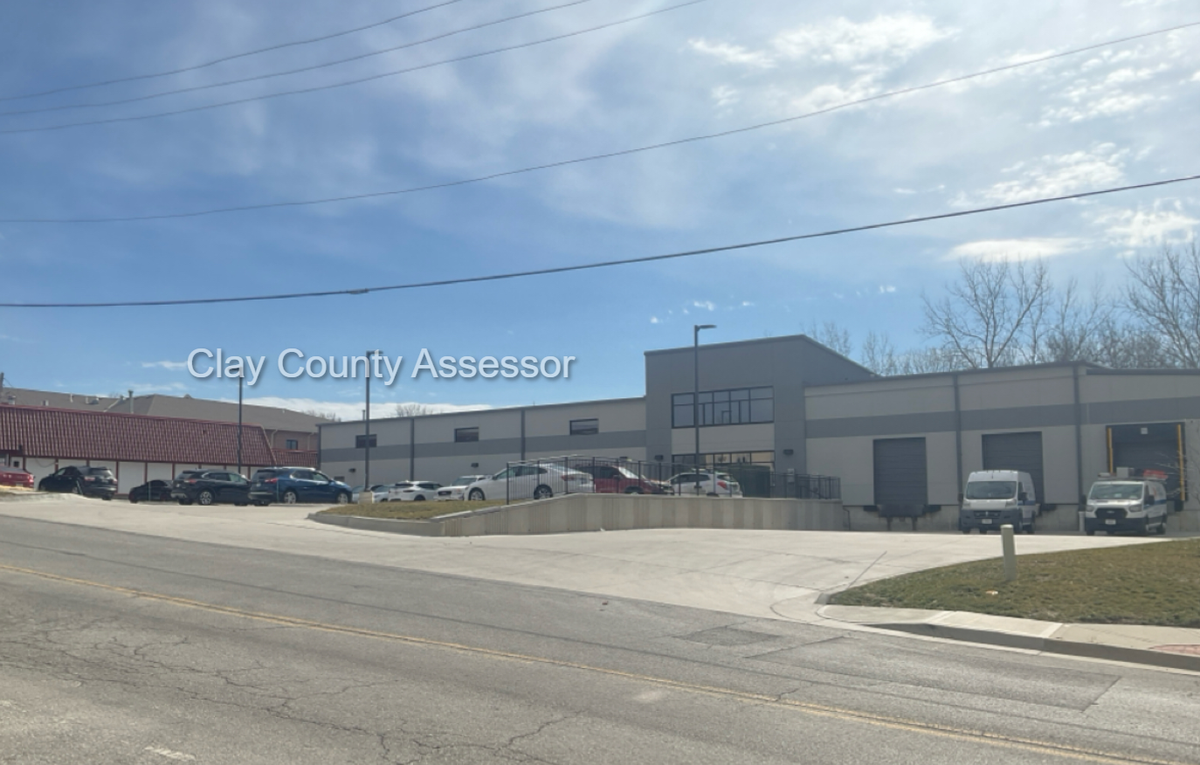 A county photo shows the property at 607 NE 69th St. recently sold to General Mills, Inc., by Gladstone Food Products.
