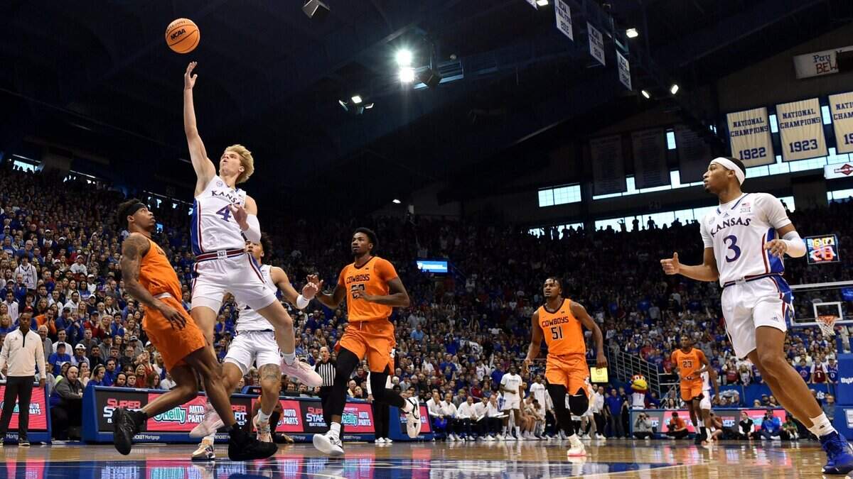 KU’s Gradey Dick could be pivotal in Kansas’ rematch against OSU on Tuesday.