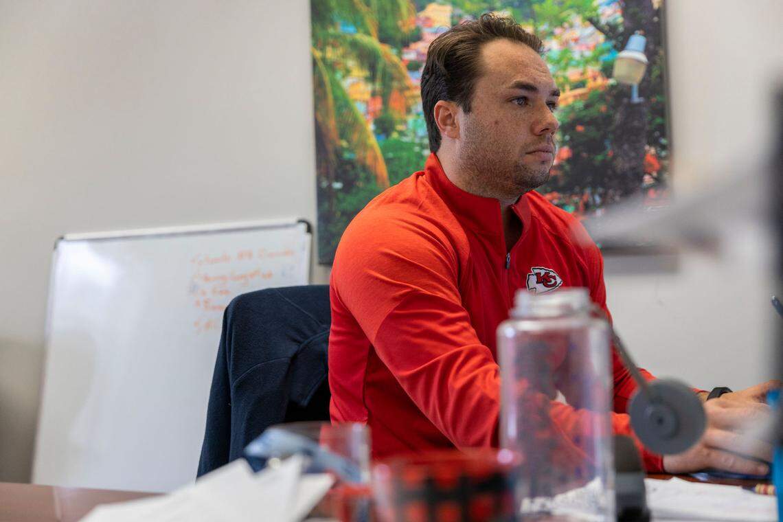 Ryan Hudnall is executive director at Della Lamb in Kansas City. For Della Lamb, the 300 evacuees the nonprofit is tasked with resettling is a huge workload for an organization that had resettled 57 in the previous 12 months.