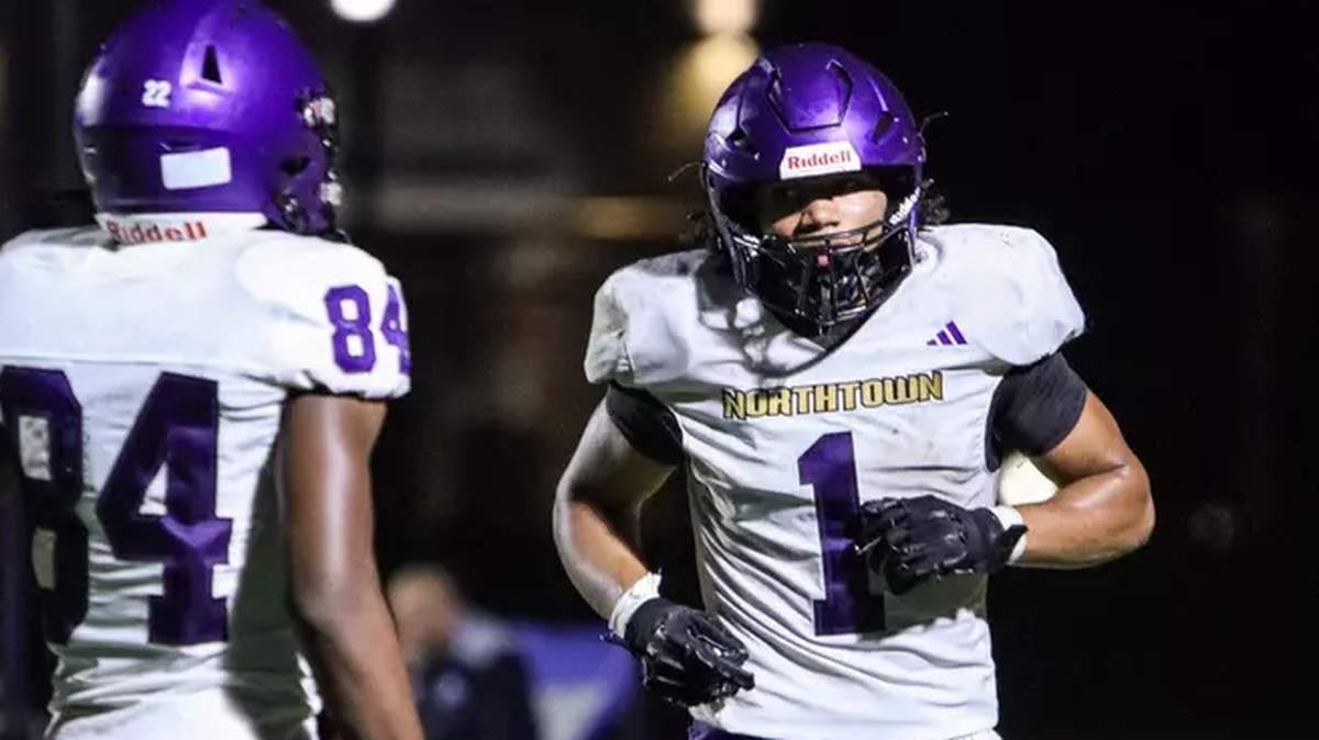 North Kansas City High School junior Kobe Rhymes has attracted the attention of college recruiters for his prowess on the football field, but he has also proven formidable on the volleyball court.