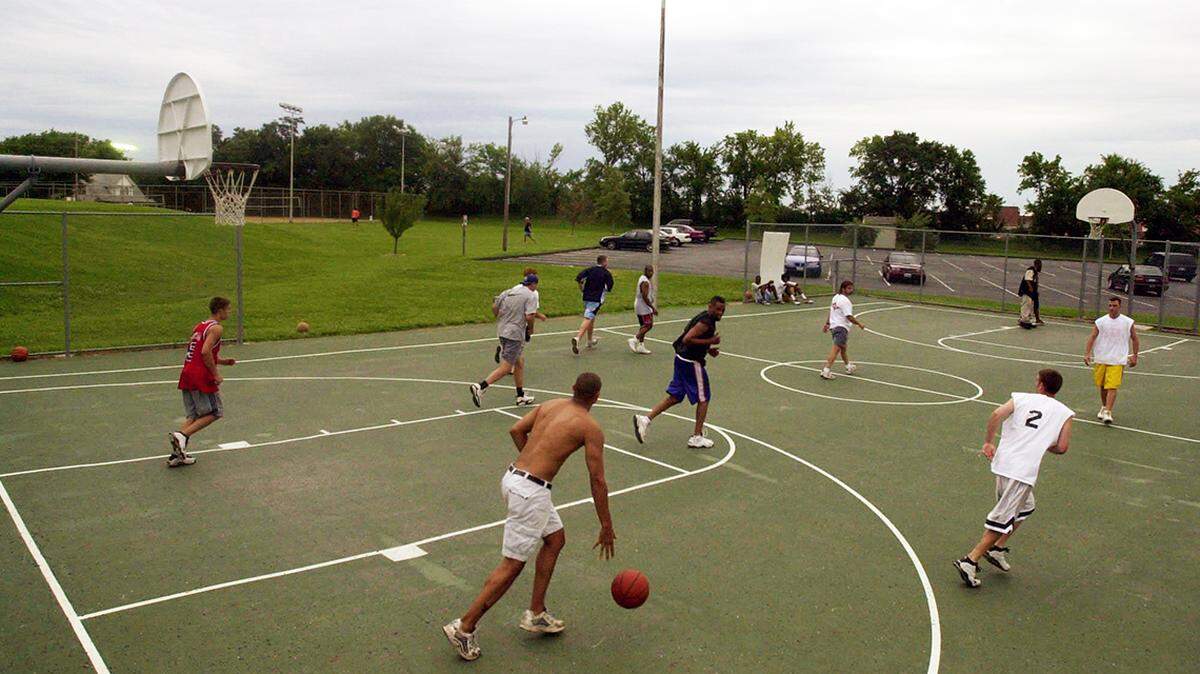 The removal of the courts at Lea McKeighan Park “had a very harmful — potentially even violent — impact on our community.”