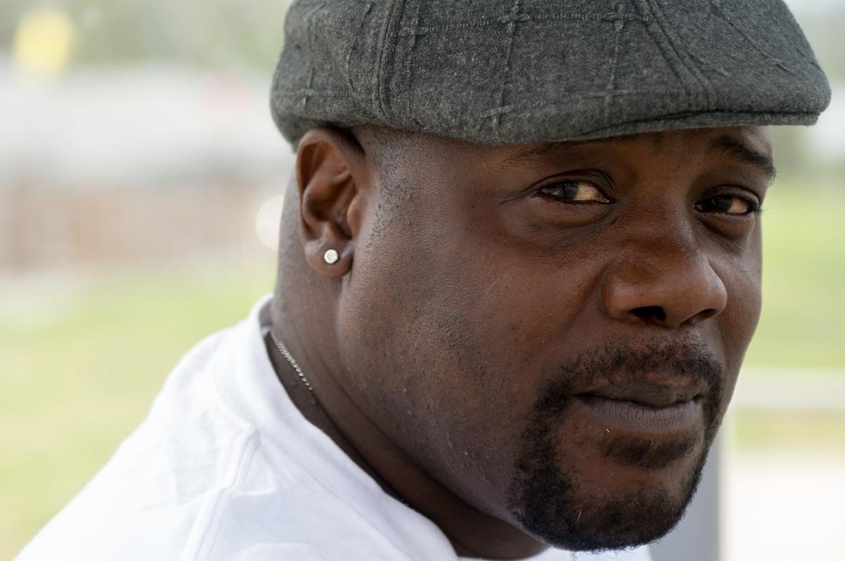 Marvin Gregory, 50, a veteran who has been a resident at the VCP tiny house village from first day, just landed work with a railroad company.