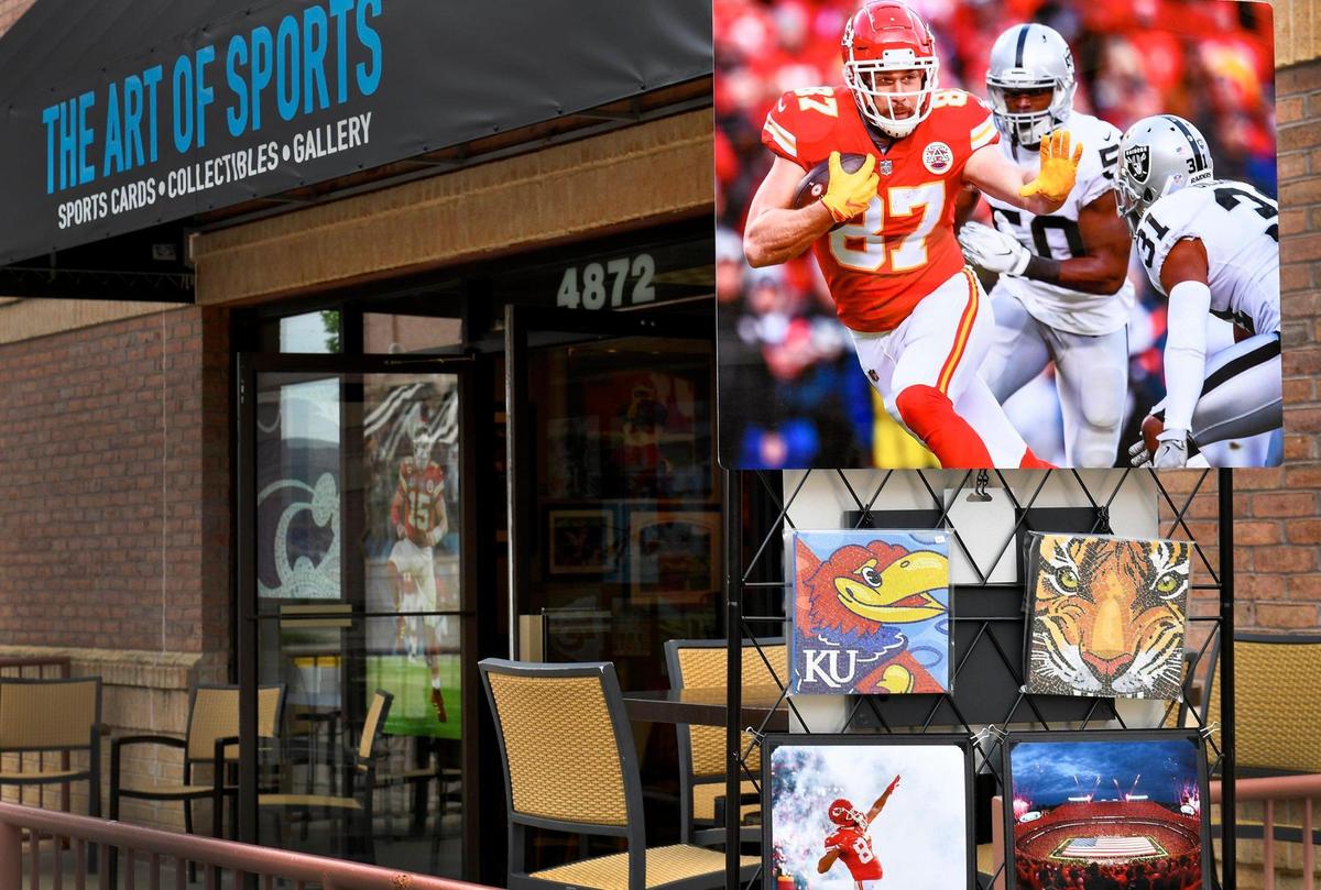 The Art of Sports has opened in Town Center Plaza in Leawood. In addition to memoriabilia, it has a gallery of sports-themed art and photography.