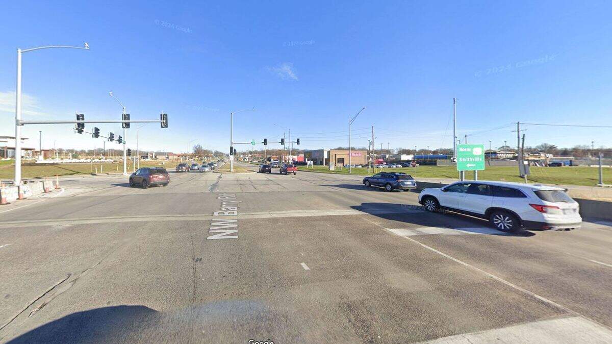 A motorcyclist died at the hospital hours after being injured in a crash with a car late Saturday at the intersection of Northwest Barry Road and the ramp from northbound U.S. 169 highway in Kansas City’s Northland, a police spokesman said. This Google Maps Street View image of the area is from December.