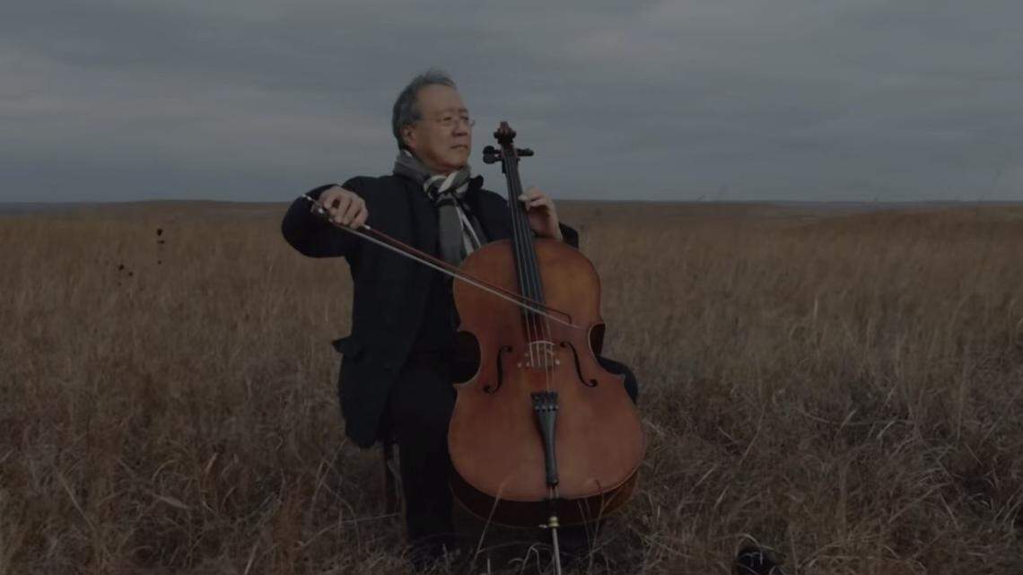 Yo-Yo Ma released a haunting video this week of himself playing “Amazing Grace” on the Kansas prairie with a message on how to treat one another.