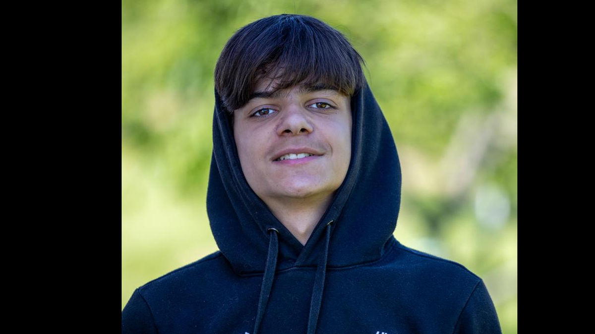 William, 15, always strives to be the best version of himself.
