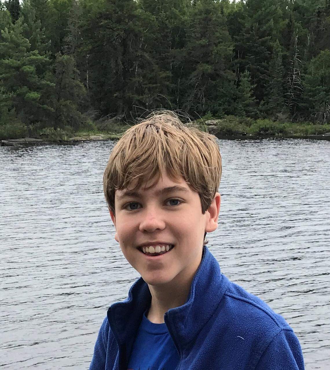 Harper Howza, 15, attends Sumner Academy of Arts and Science in Kansas City, Kansas. He was in disbelief watching rioters tear through the U.S. Capitol.