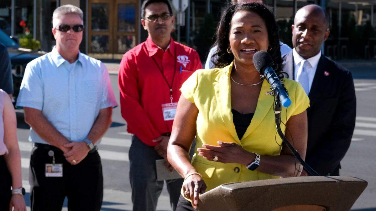Mayor Pro-Tem Ryana Parks-Shaw said during a June news conference that Kansas City’s commitment of $4 million for its Vision Zero initiative is a great start, but the city needs to make a significantly larger investment in safer streets.
