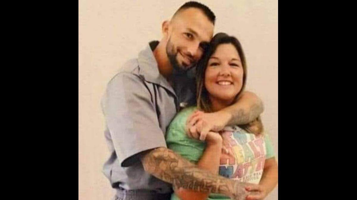 Robert and Rachelle Hebert married in March 2020. Robert Hebert died after overdosing in a Missouri prison in February 2023.