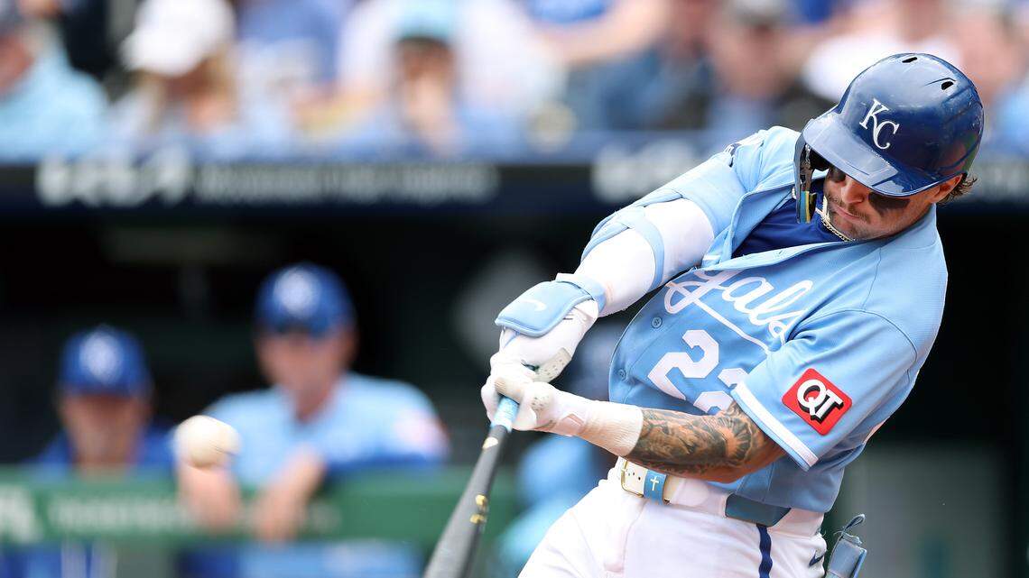 Carter Jensen slides into leadoff spot as Royals continue to shuffle lineup
