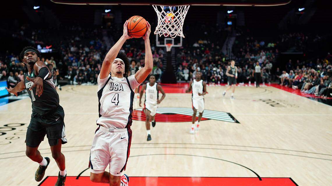 Tyran Stokes, No. 1 high school player, updates recruitment at Nike Hoops Summit