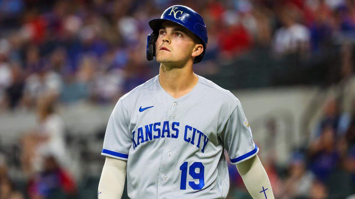 Young Kansas City Royals second baseman Michael Massey has gotten off to a tough start to the season offensively.