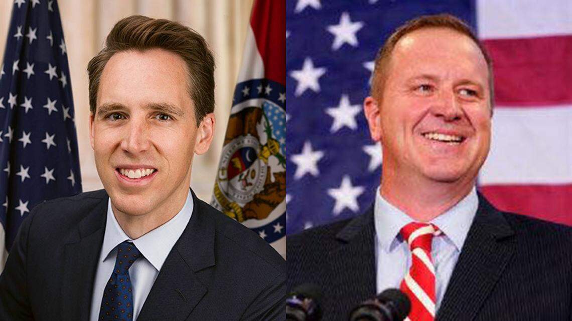 Both Missouri Republican senators compared criminal charges against the former president in the Stormy Daniels affair to a “banana republic.”