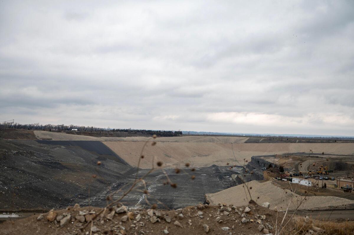 Waste Management landfill facility is seen on Thursday, March 16, 2023, in Kansas City, Kan.